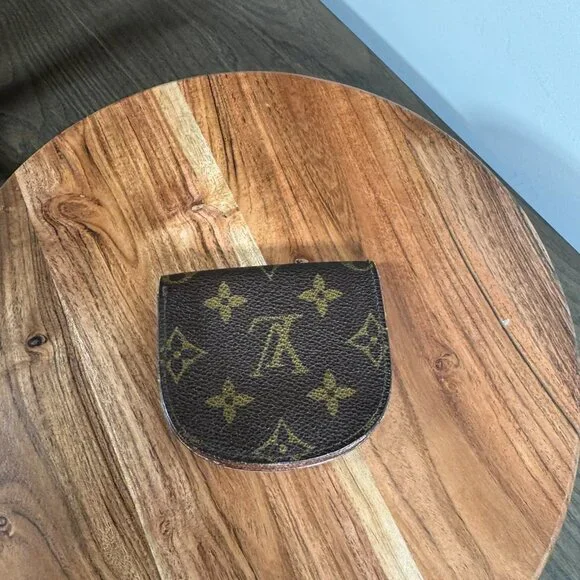 Louis Vuitton Monogram Cuvette Coin Case Vintage Petite Wallet - Picture 13 of 14